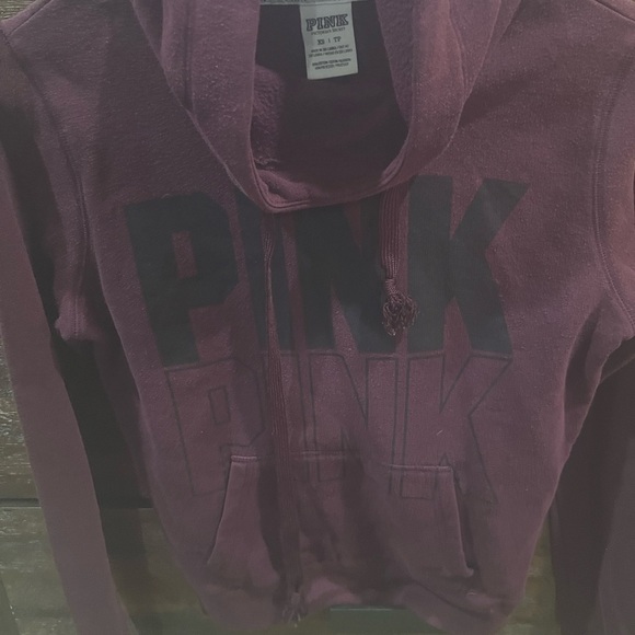 🩷❤️VS PINK COWLNECK HOODIE XS - Picture 4 of 4